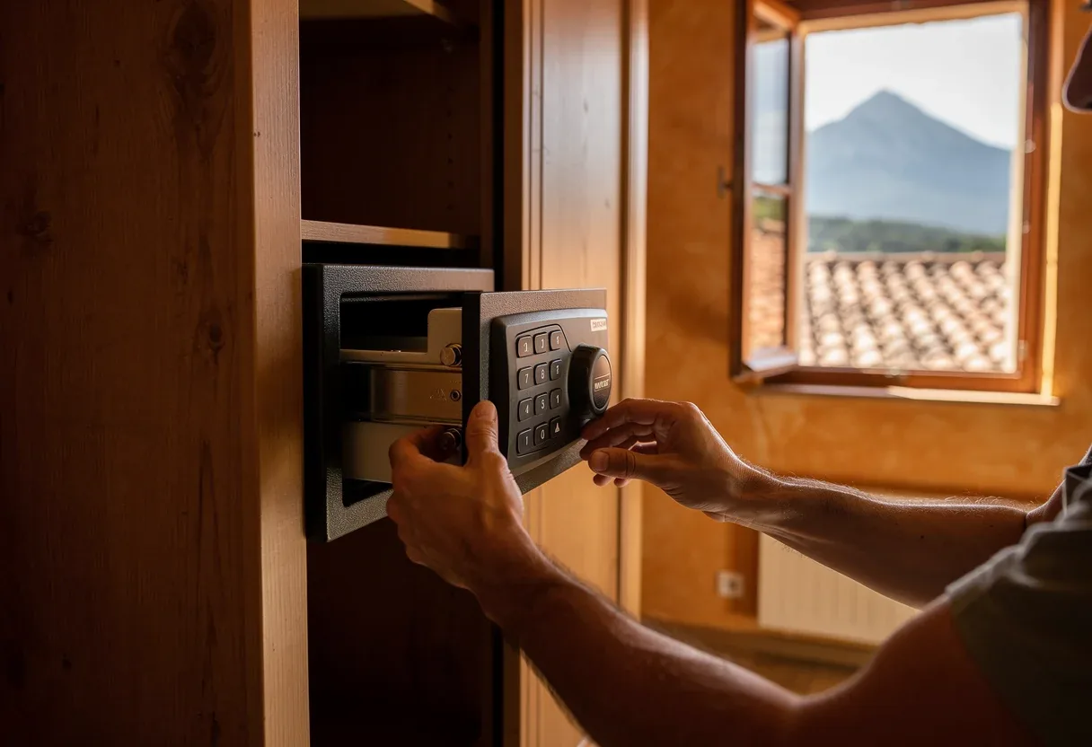 Installation d'un coffre-fort à Perpignan