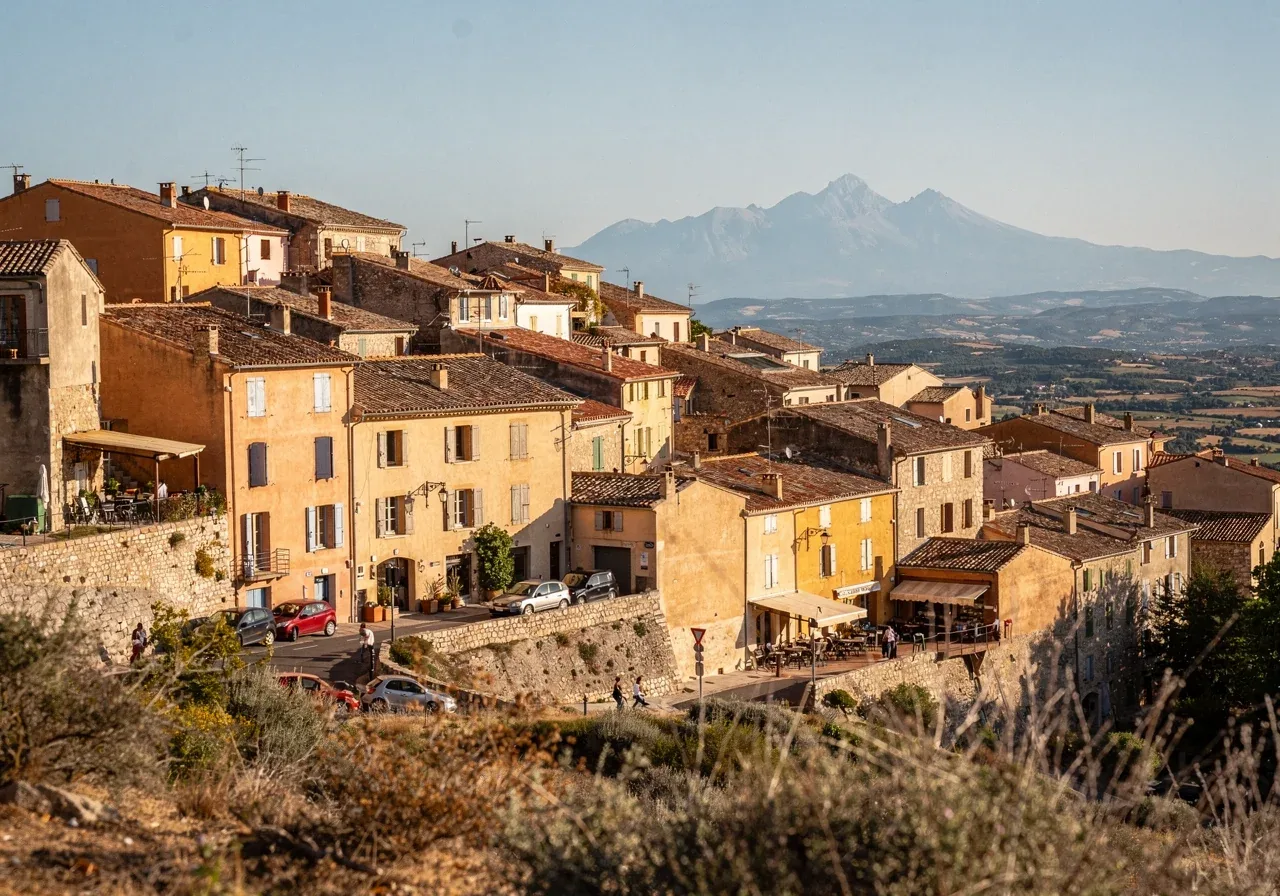 Vue de Perpignan et de ses environs
